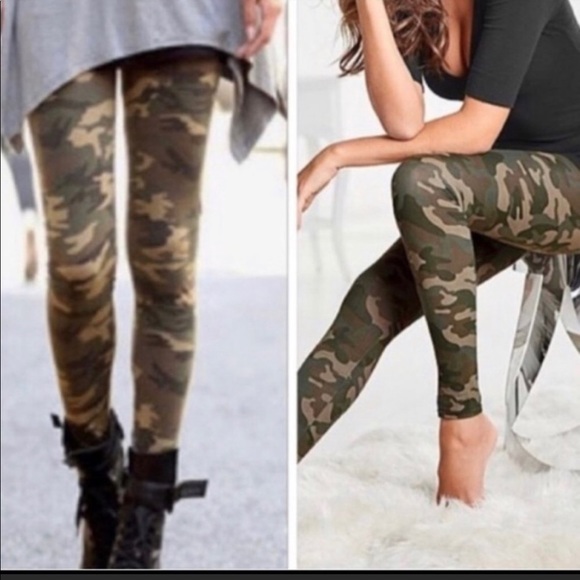 Camouflage Leggings Camo - Picture 2 of 3